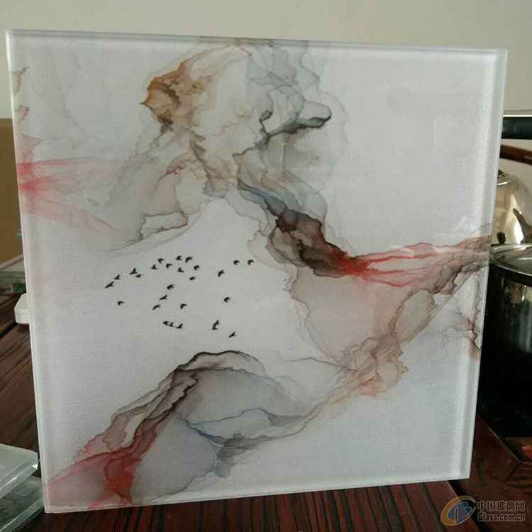 山水画玻璃